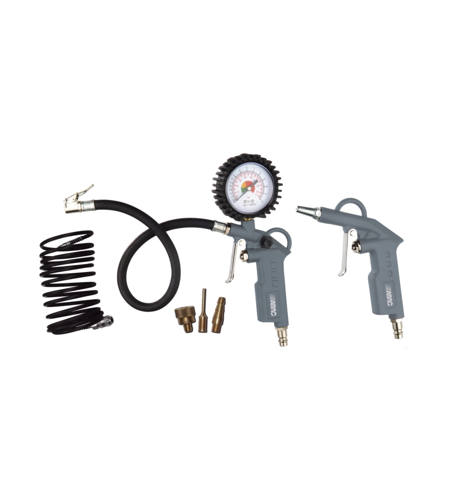 KIT 6 ACCESSORI ABAC PER COMPRESSORE